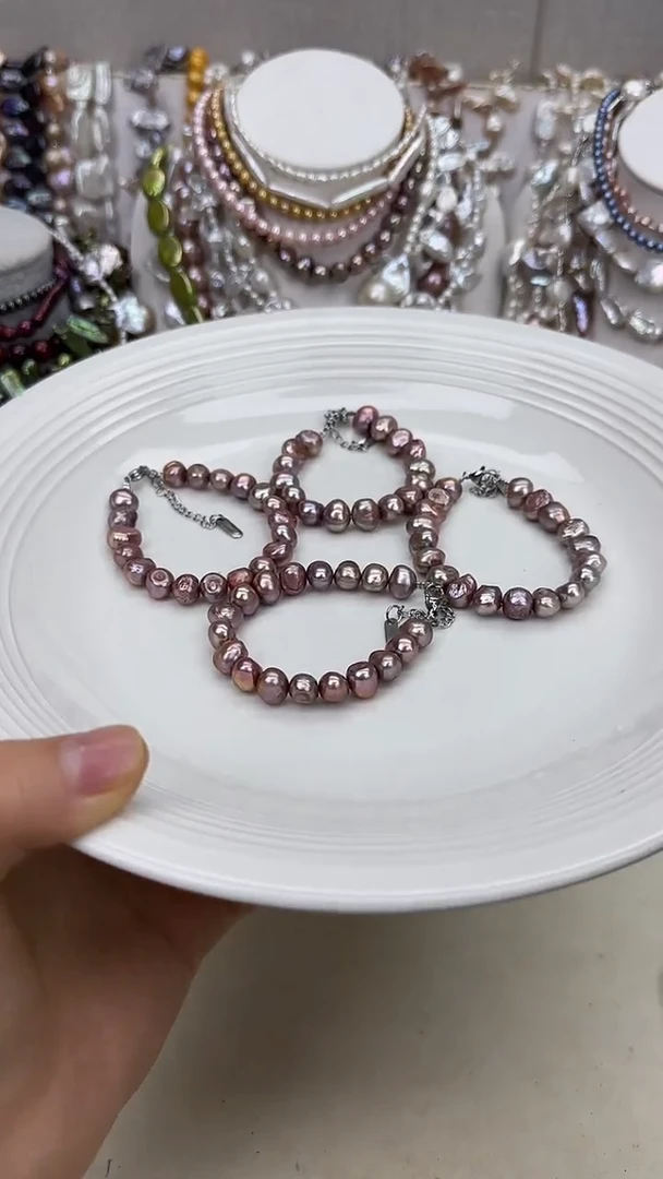 颈饰未镶嵌淡水珍珠1