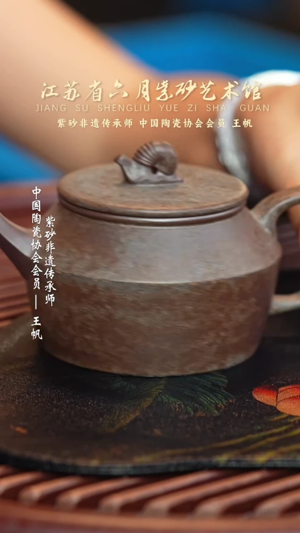 茶壶紫砂宜兴紫砂六月茶器