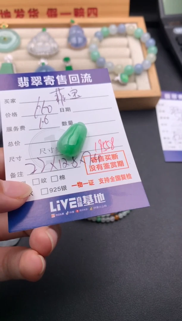 颈饰未镶嵌翡翠菲*10145880