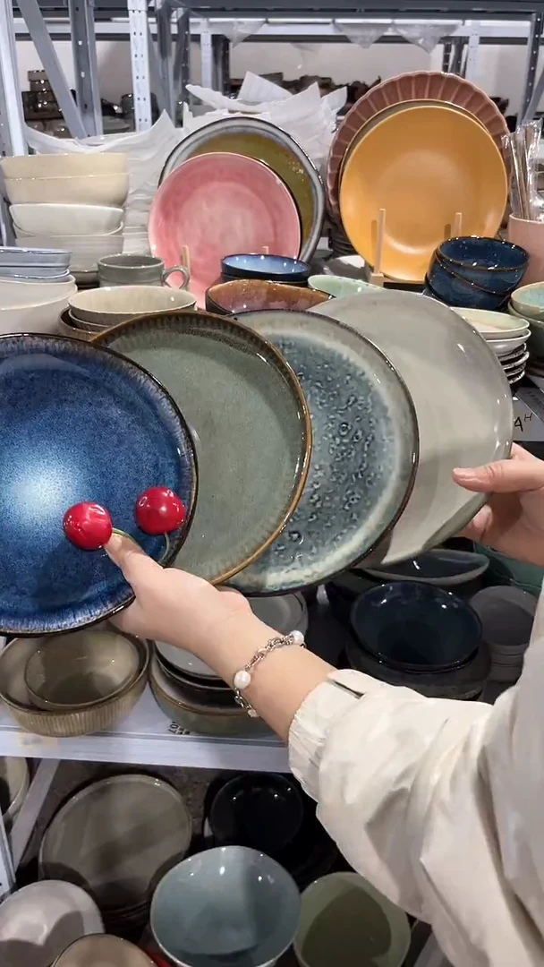 【闪购商品】瓷片外贸尾货瑕疵满20包邮X4 28XF小盘