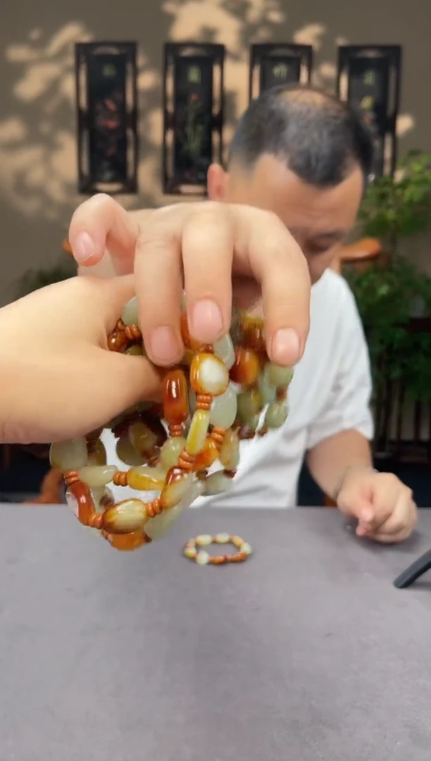 和田玉未镶嵌颈饰A755