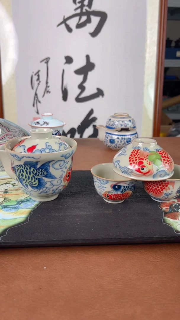 【闪购商品】便捷式旅行茶具快客