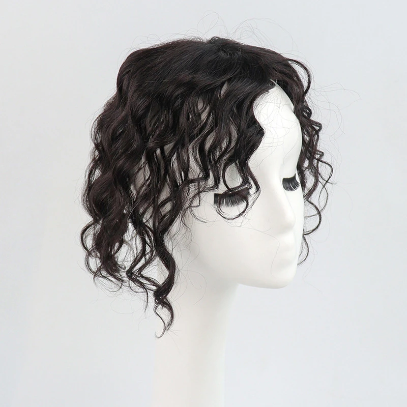 全真发卷补发片遮白发轻薄透气羊毛卷遮白发头顶蓬松