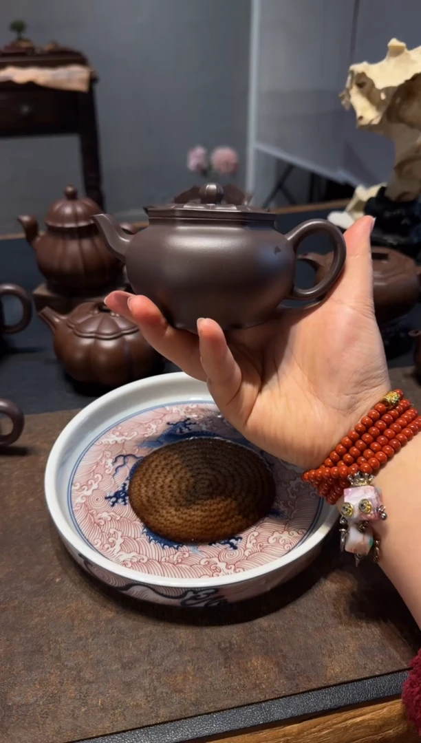 茶壶紫砂浩*不染 紫砂壶