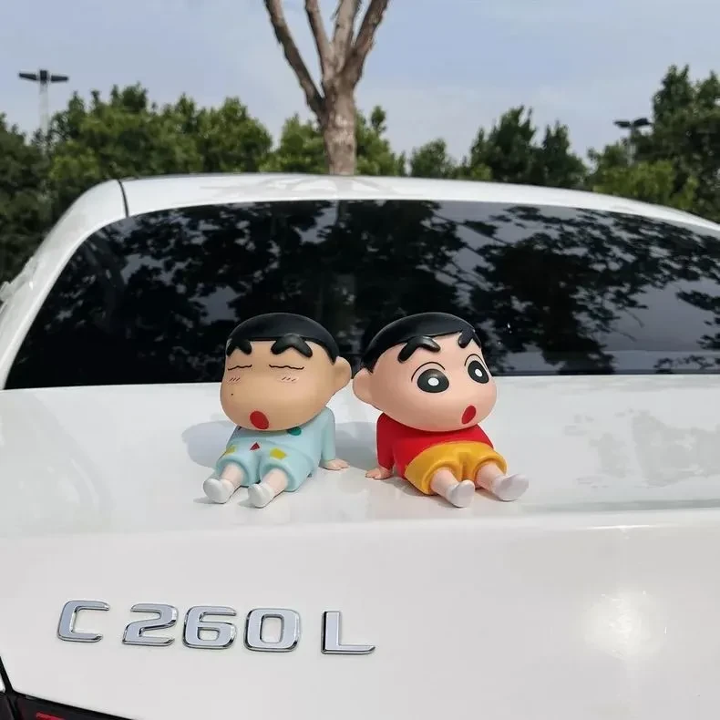 萌系车顶蜡笔小新尾挂后备箱创意装饰摆件卡通礼物生日送男友闺蜜