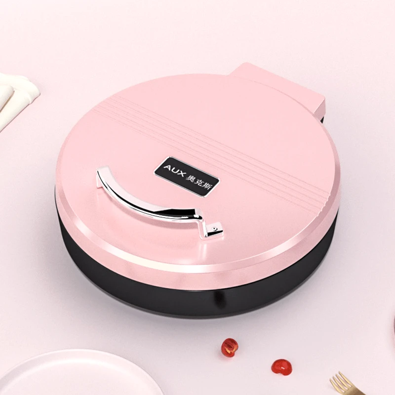 奥克斯25年款电饼铛家用双面加热烙饼锅正品自动断电加深款煎饼机