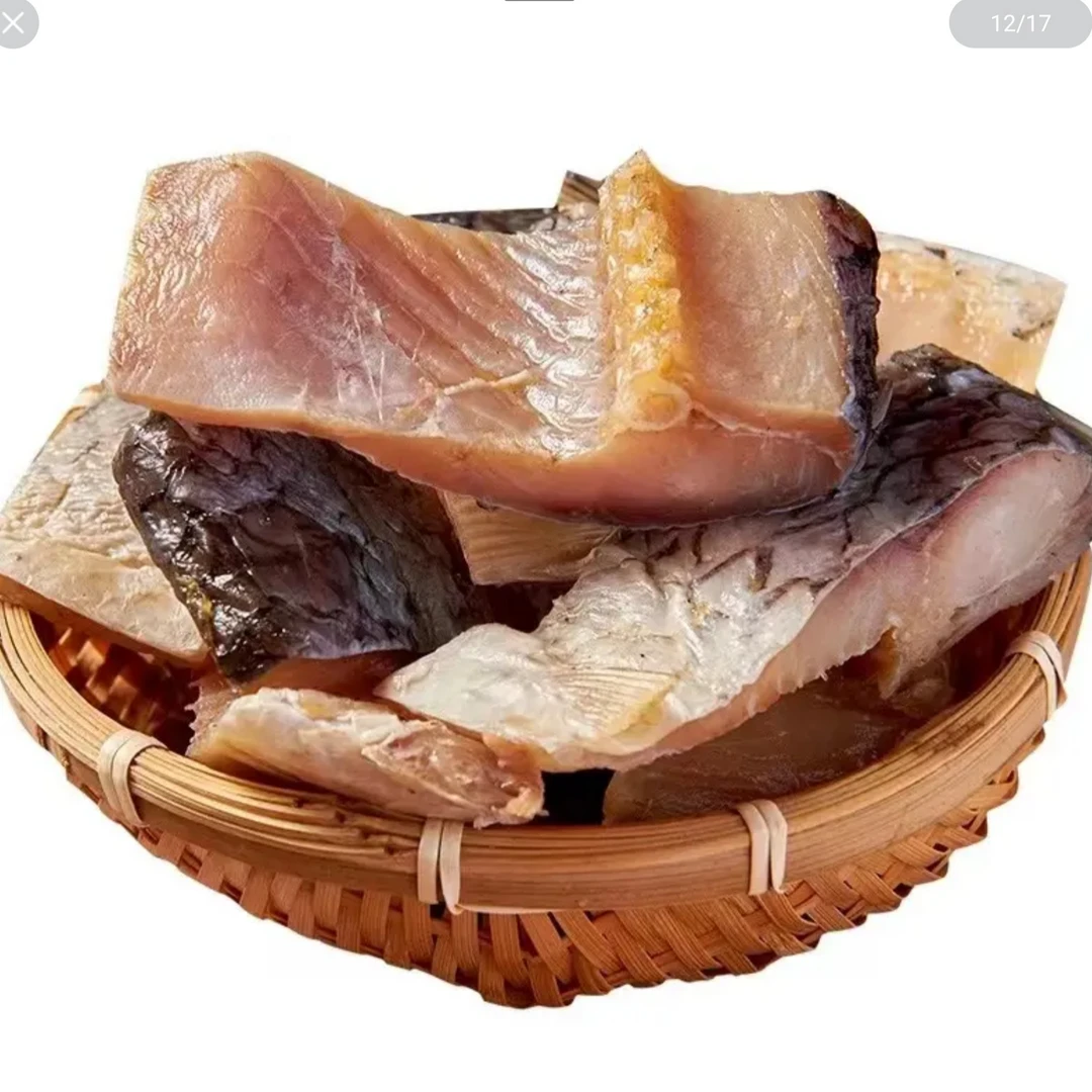 湖北荆门乡村自制风干草鱼中段精品