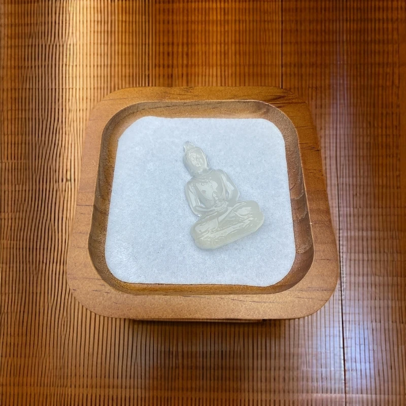 玛瑙佛摆件瑕疵单件
