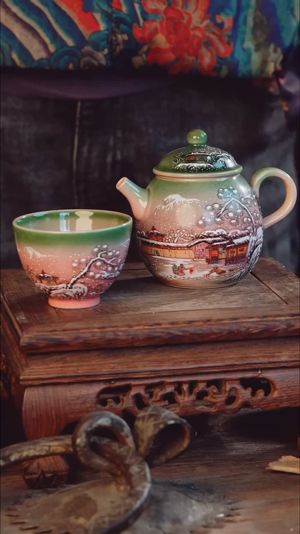 老昌号手工手绘茶器