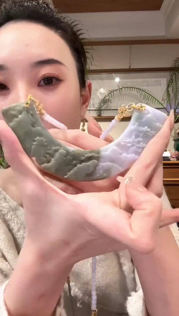 【闪购商品】翡翠颈饰未镶嵌国风