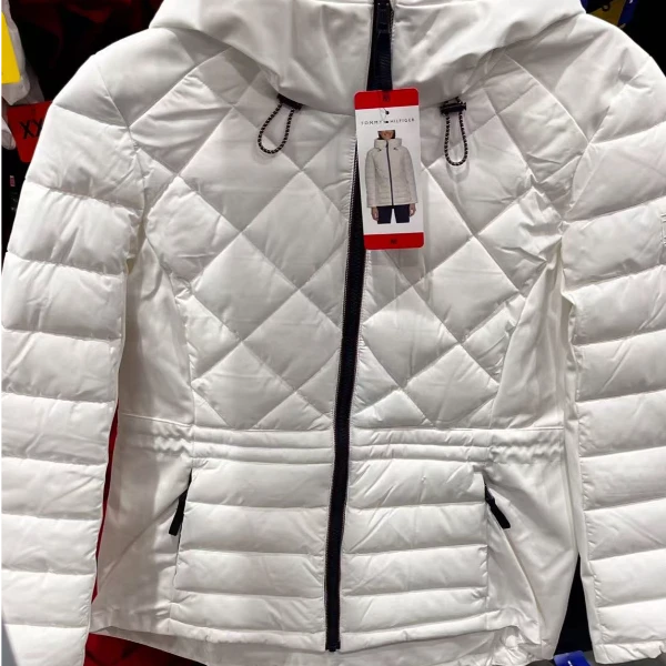TOMMY HILFIGER汤美费格/汤米希尔费格女士连帽棉服 1781605