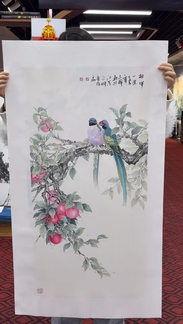 【闪购商品】国画国画绘画山水花鸟