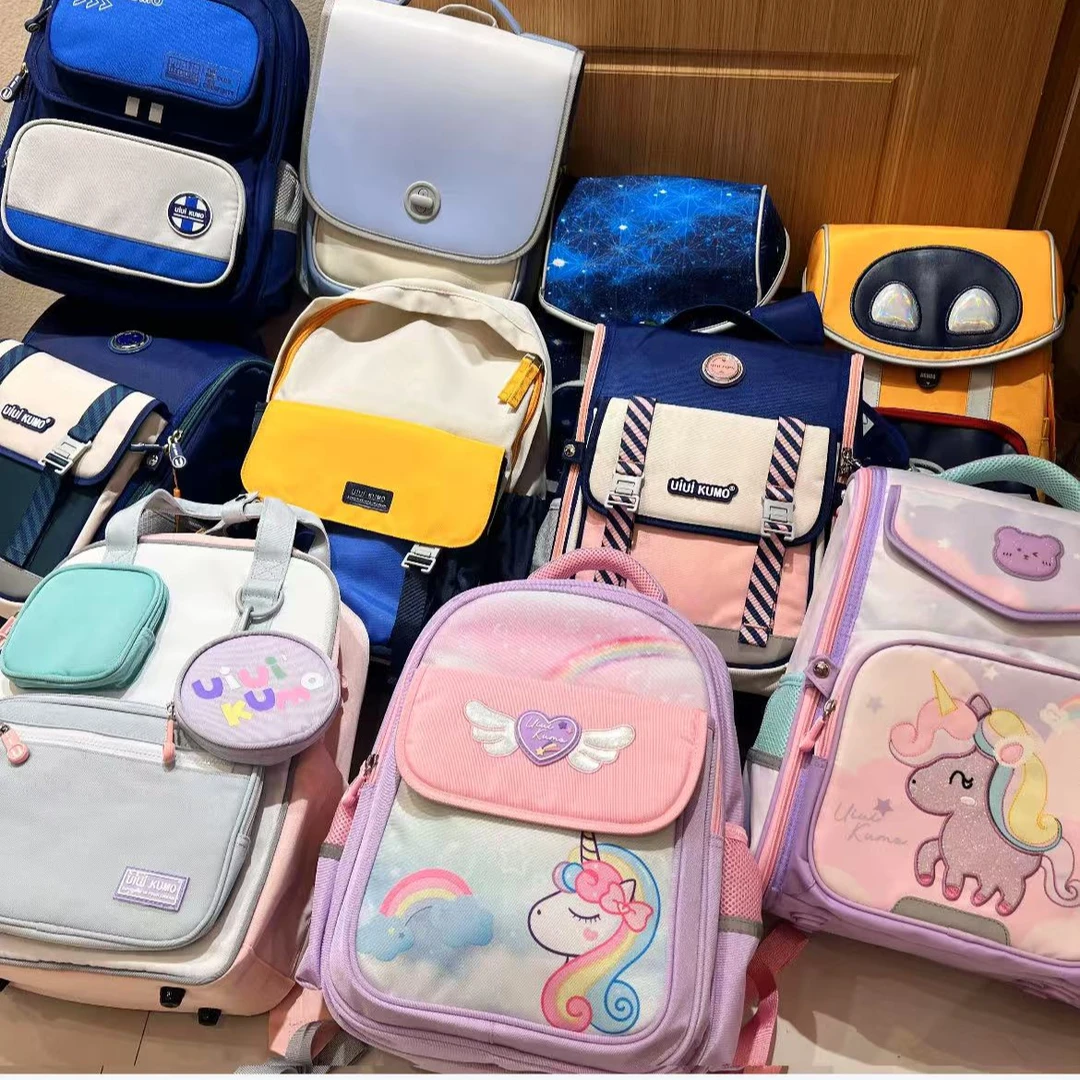 【1号撤柜品】小学生初中生男童女童轻便书包1