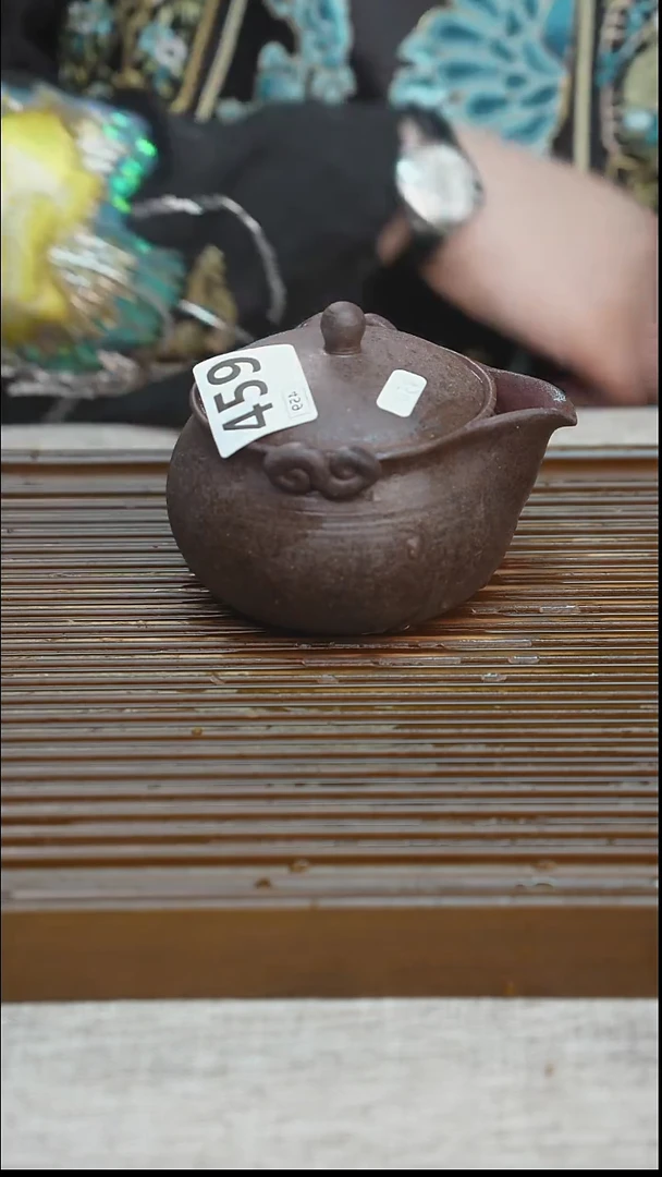 纯手工粗陶茶具每一只不一样