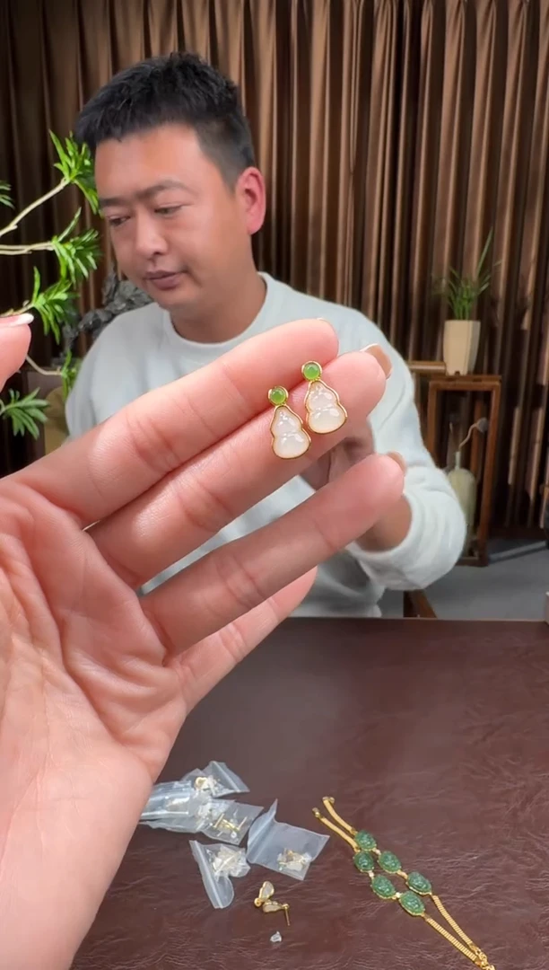 颈饰银S925镶嵌和田玉6无忌11.18多样性拍一发一