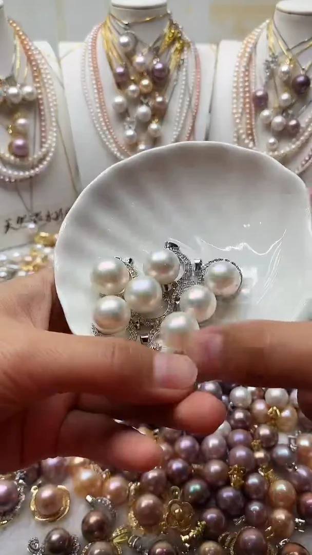 颈饰未镶嵌淡水珍珠076