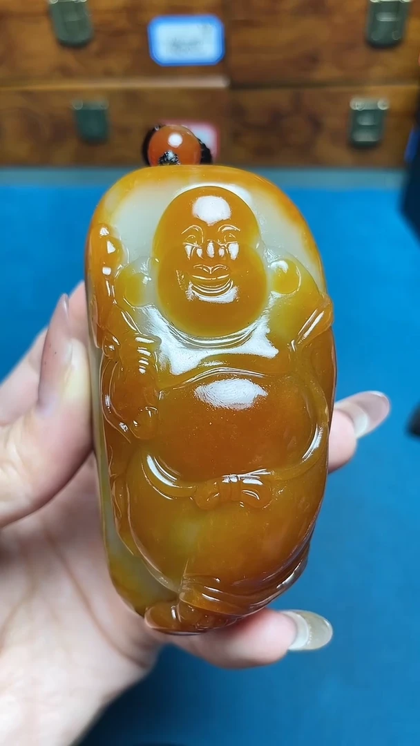 和田玉未镶嵌把件和田玉