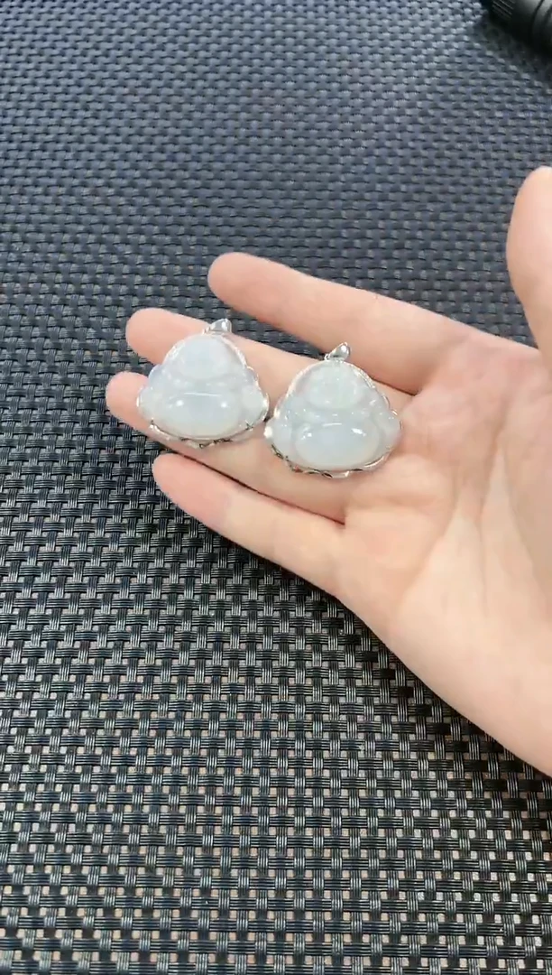 颈饰18K金镶嵌翡翠（多样性发一件）0525