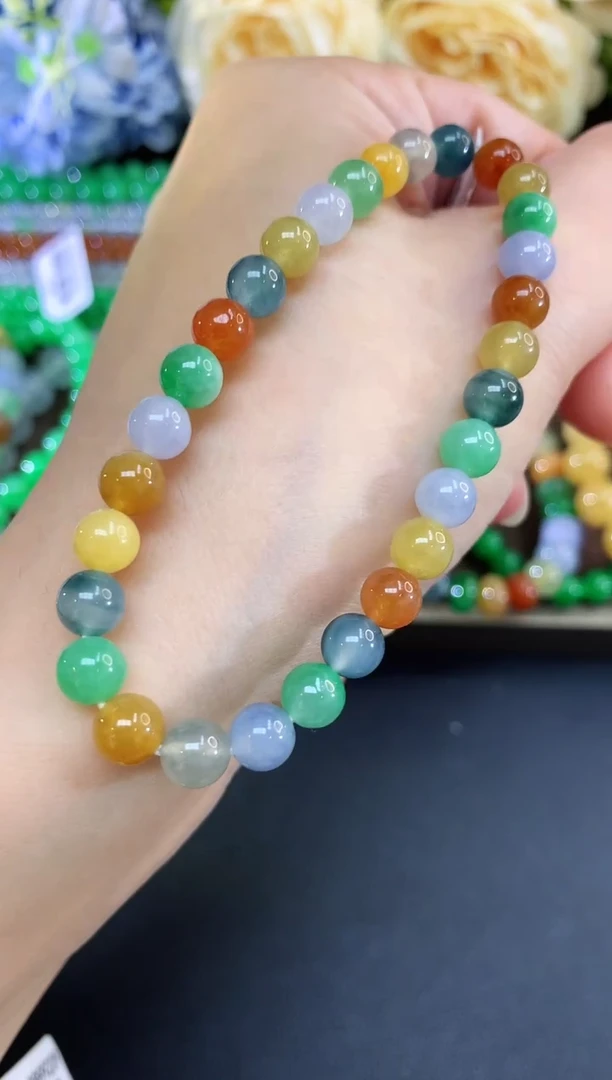 未镶嵌手串翡翠110|