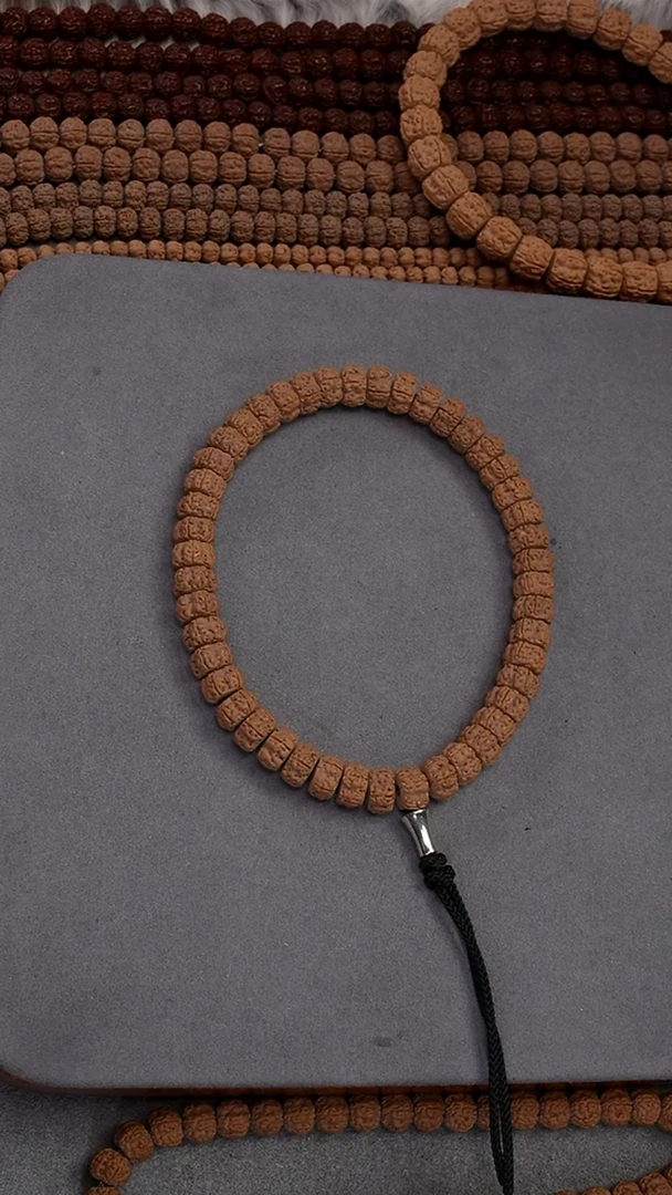 手串金刚菩提薄切梅花手持