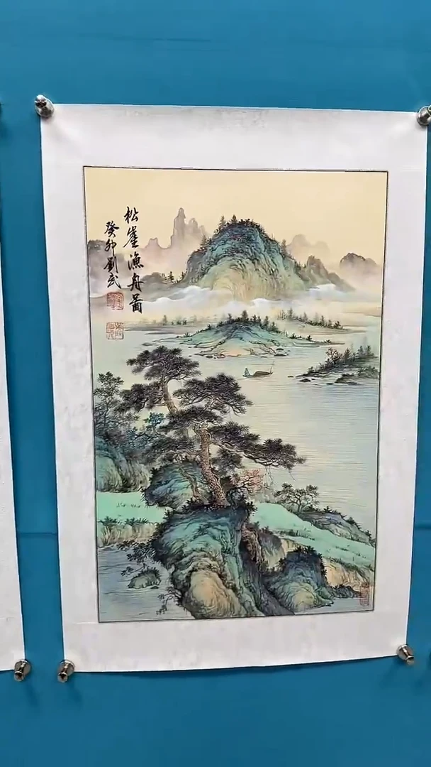 国画闪电购刘武绘画7