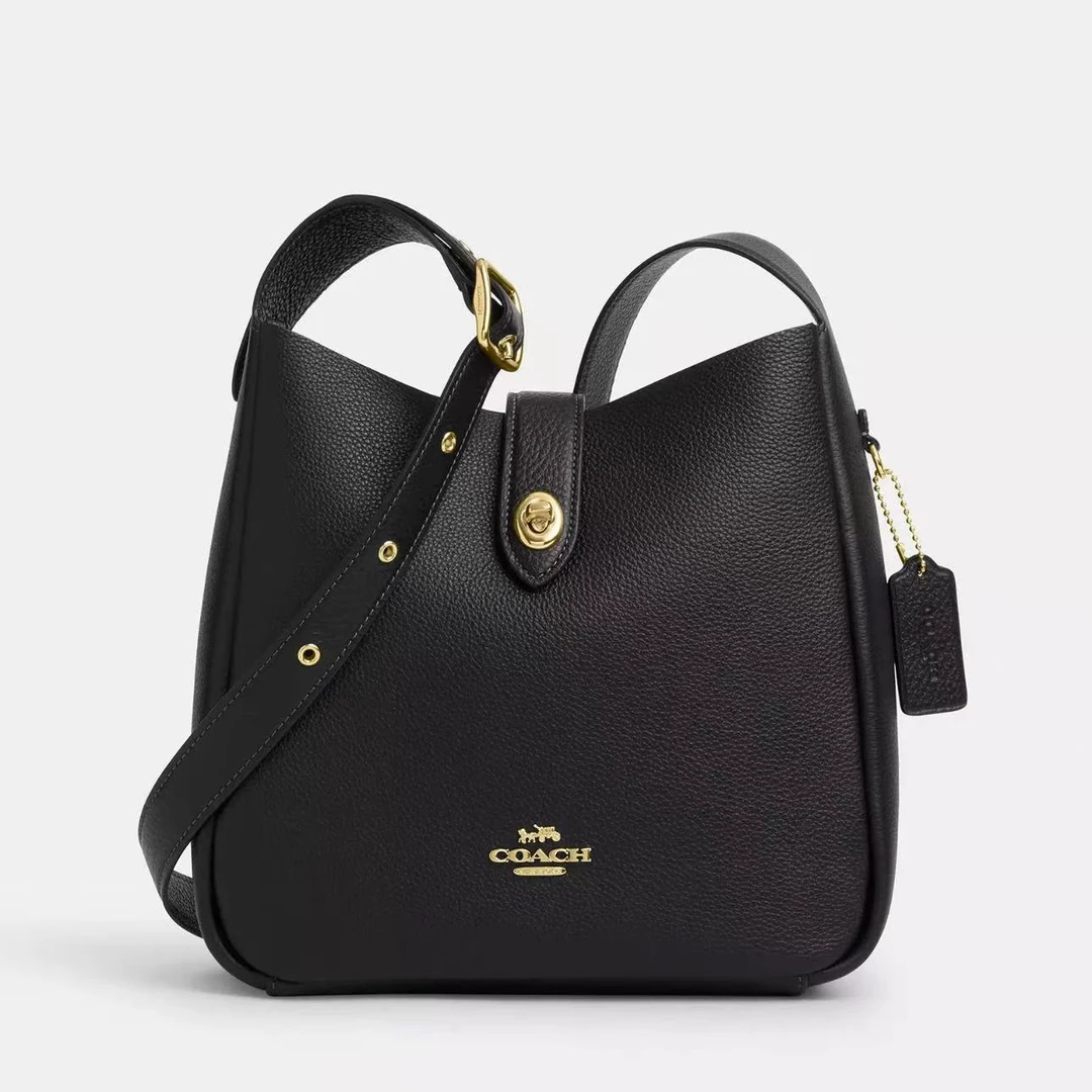 COACH/蔻驰黑哈德利斜挎包（尺寸25*24*8.5）轻奢时尚百搭