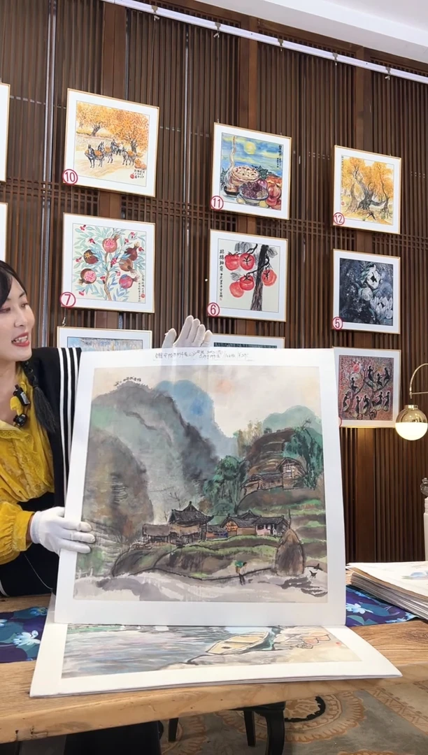 版画版画耿玉琨名章限量版画S