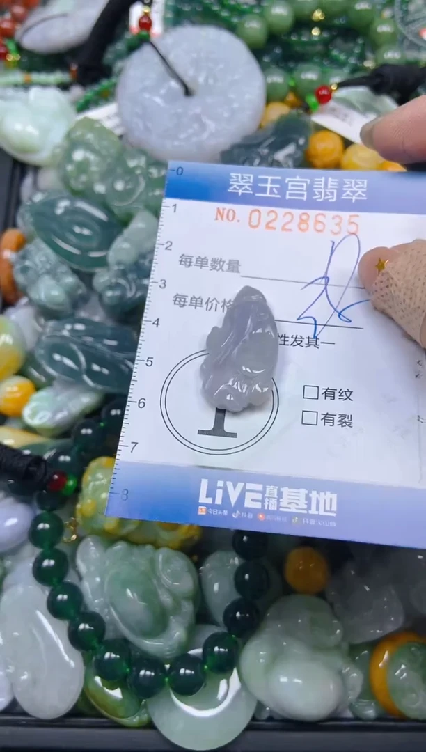 颈饰未镶嵌翡翠闪购C0228635