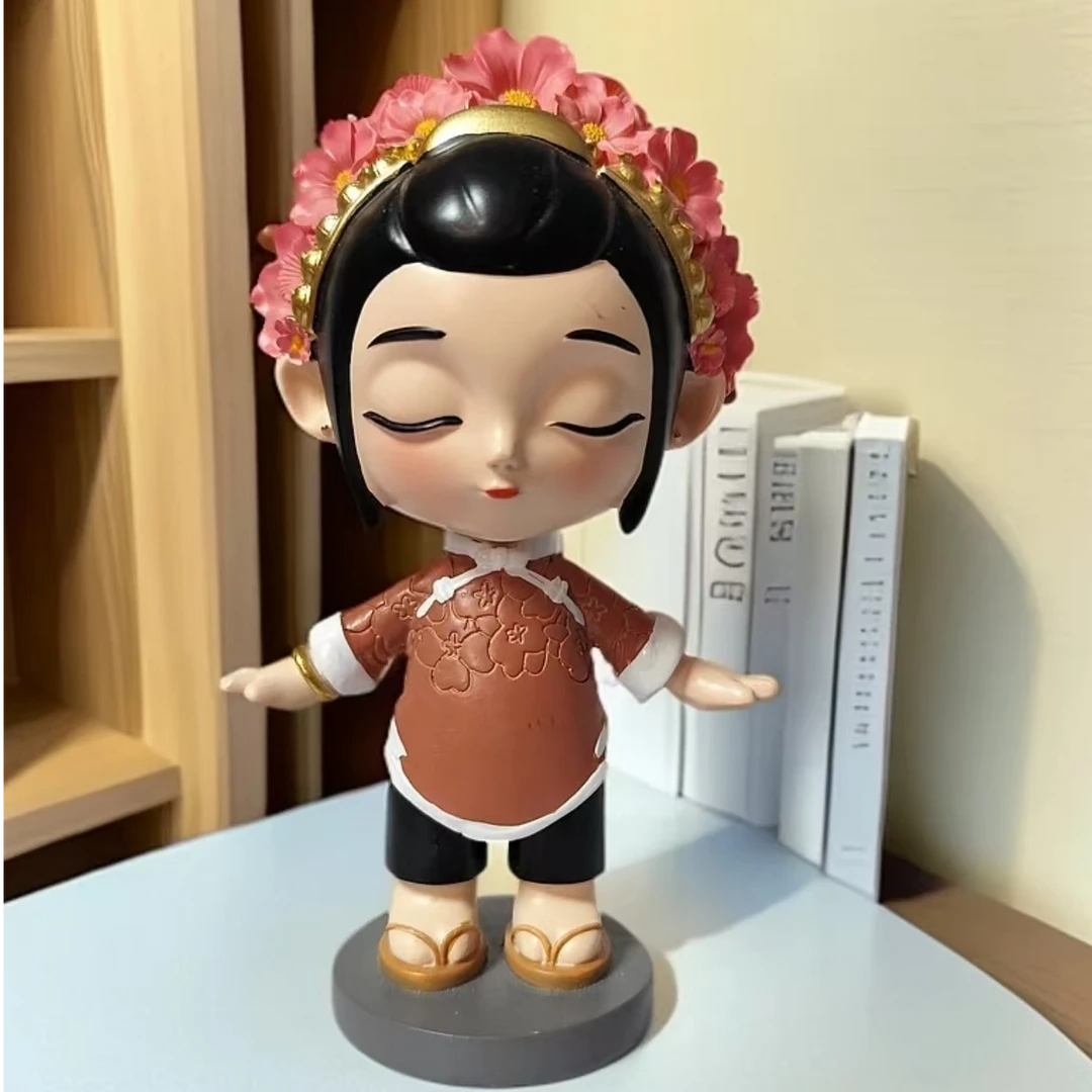 蟳埔女簪花摆件泉州文创纪念公仔闽南旅游特色伴手礼物可爱创意