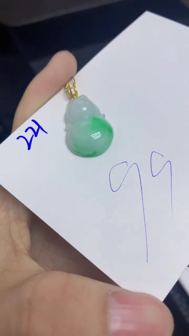 颈饰未镶嵌翡翠缅甸A货翡翠