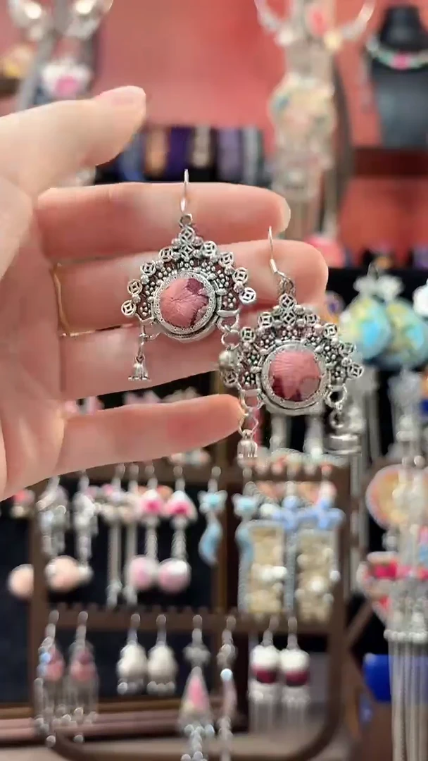 织绣 云织谣民族风精美饰品   317***