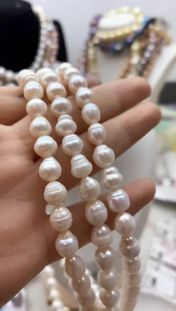 【闪购商品】淡水珍珠颈饰钛钢140