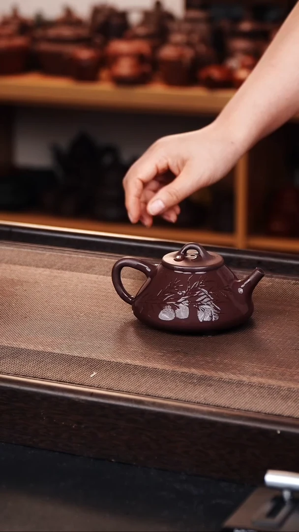 茶壶紫砂原矿紫砂壶