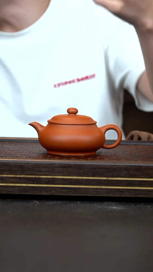 茶壶紫砂    WH    赵庄朱泥     明炉   200cc