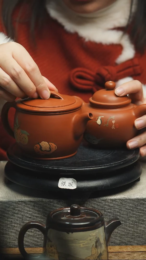 【闪购商品】壶2个建水紫陶壶微瑕104