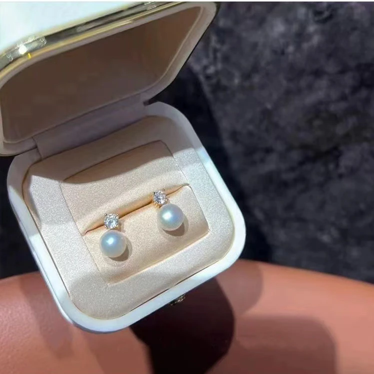 925银仿珍珠耳饰 EZ006S925银针仿珍珠耳饰