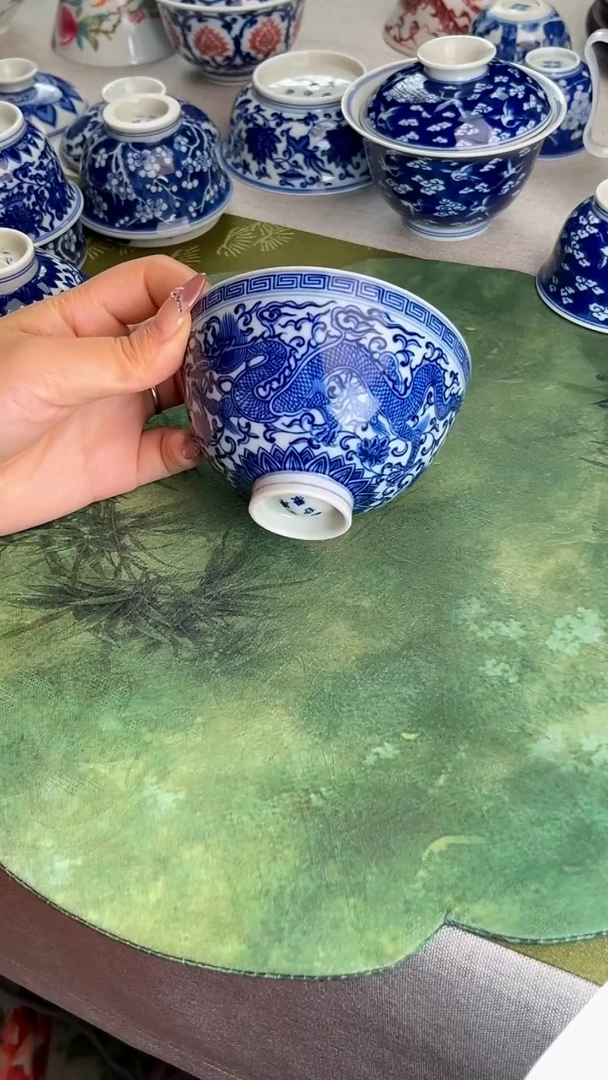 瓷片景德镇毛仔柴窑杯
