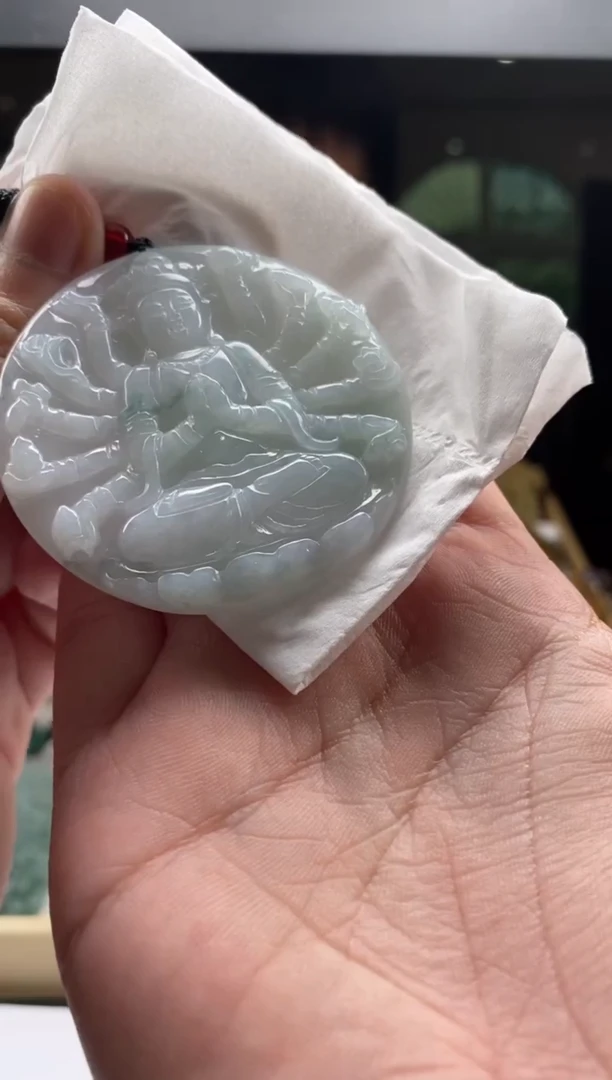 翡翠未镶嵌颈饰天然翡翠