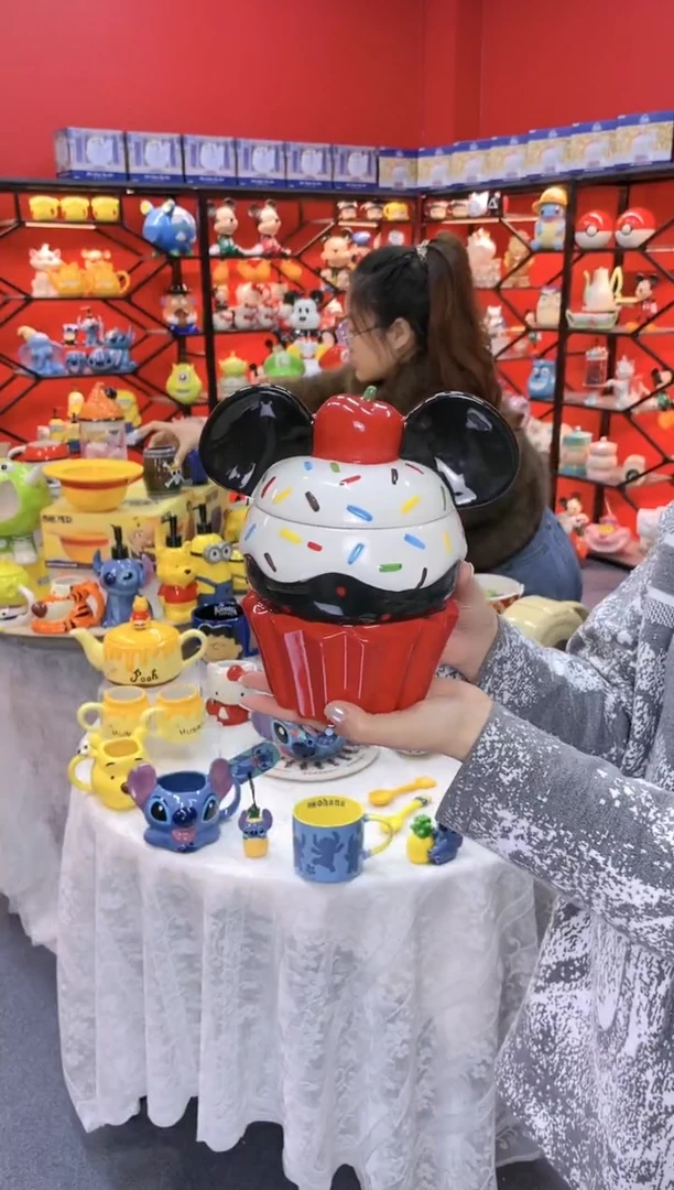 【闪购商品】.@@米奇冰激凌饼干罐