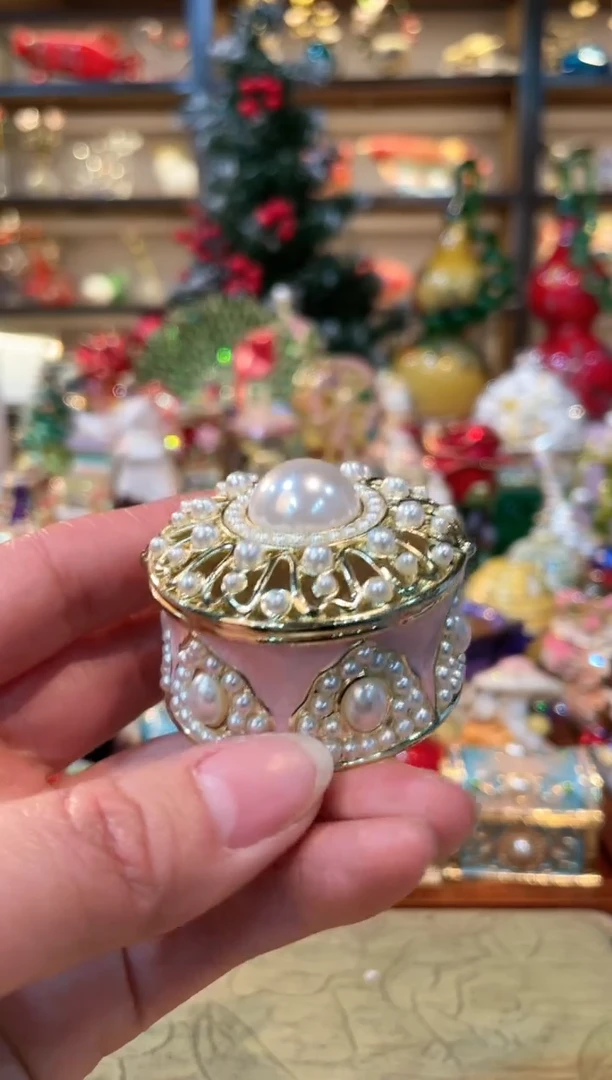 【闪购商品】精致珐琅彩首饰盒