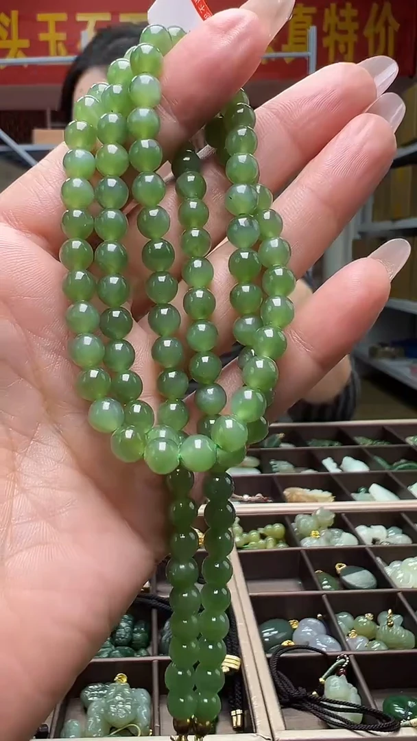 颈饰未镶嵌和田玉心**怡(多样性发货.发其一）53