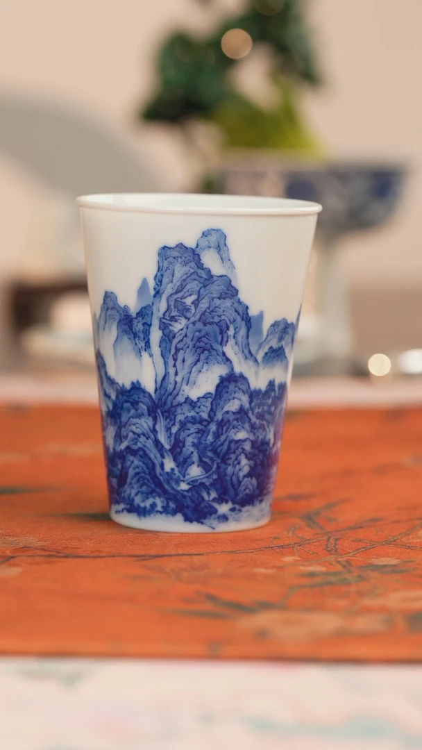 寻山晓隐千里江山冰桶