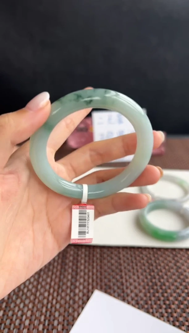 未镶嵌手镯翡翠53号55.5*10.0*9.9