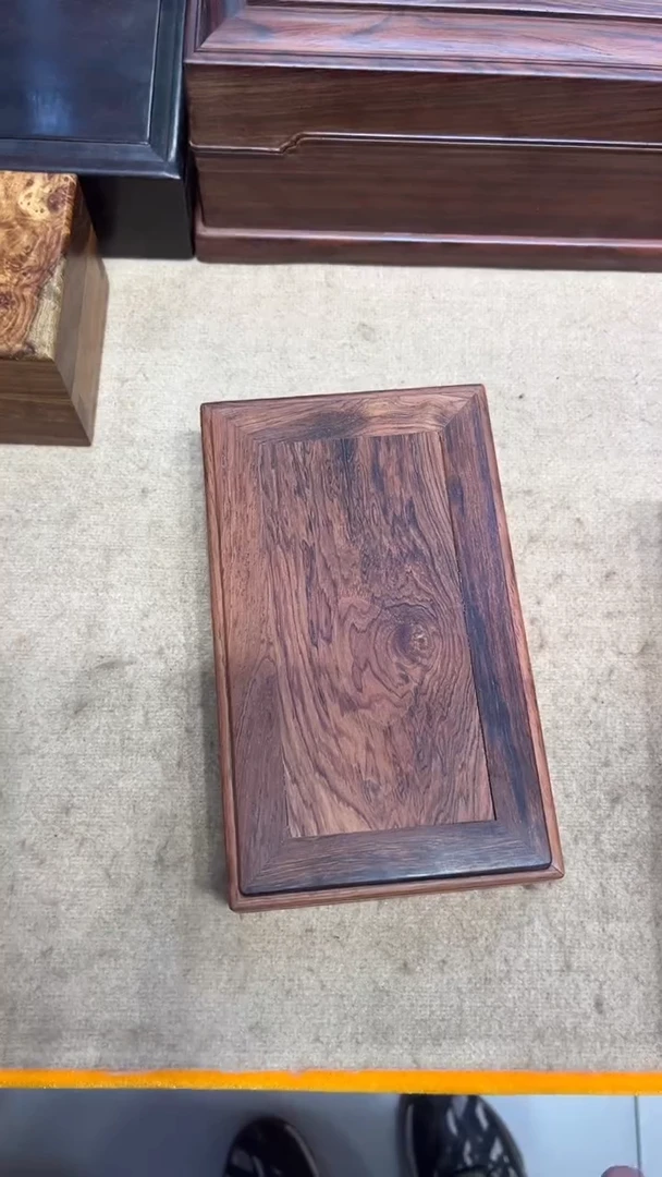【闪购商品】木黄花梨素面机关盒