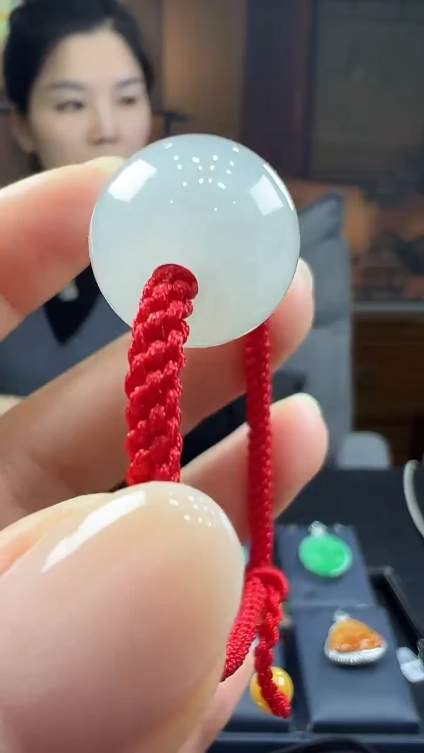 未镶嵌挂件翡翠路路通手绳