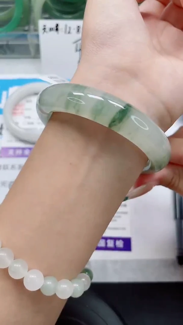 未镶嵌手镯石英质玉304-56/57
