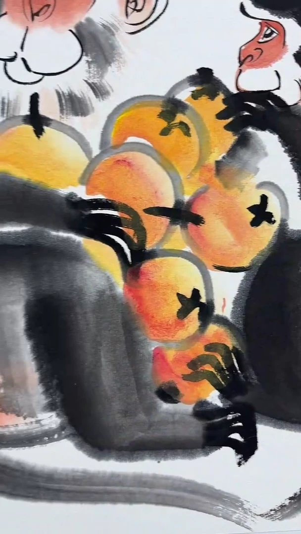 国画王冠人-1平尺-写意