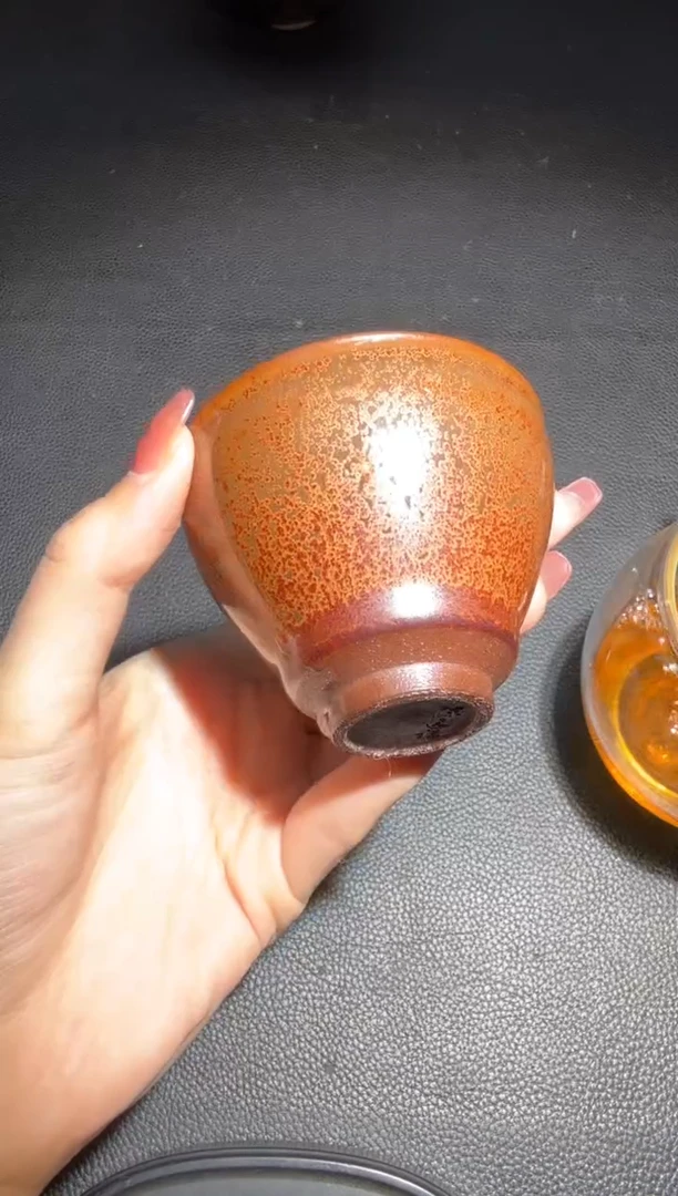 茶盏陈远福红梅盏5