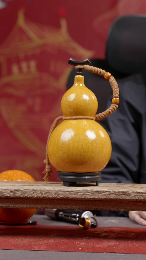 1252号大漆精品葫芦一物一拍400ml