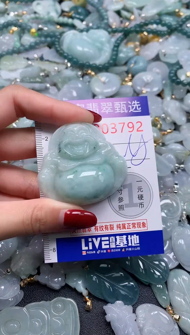 颈饰未镶嵌翡翠3792